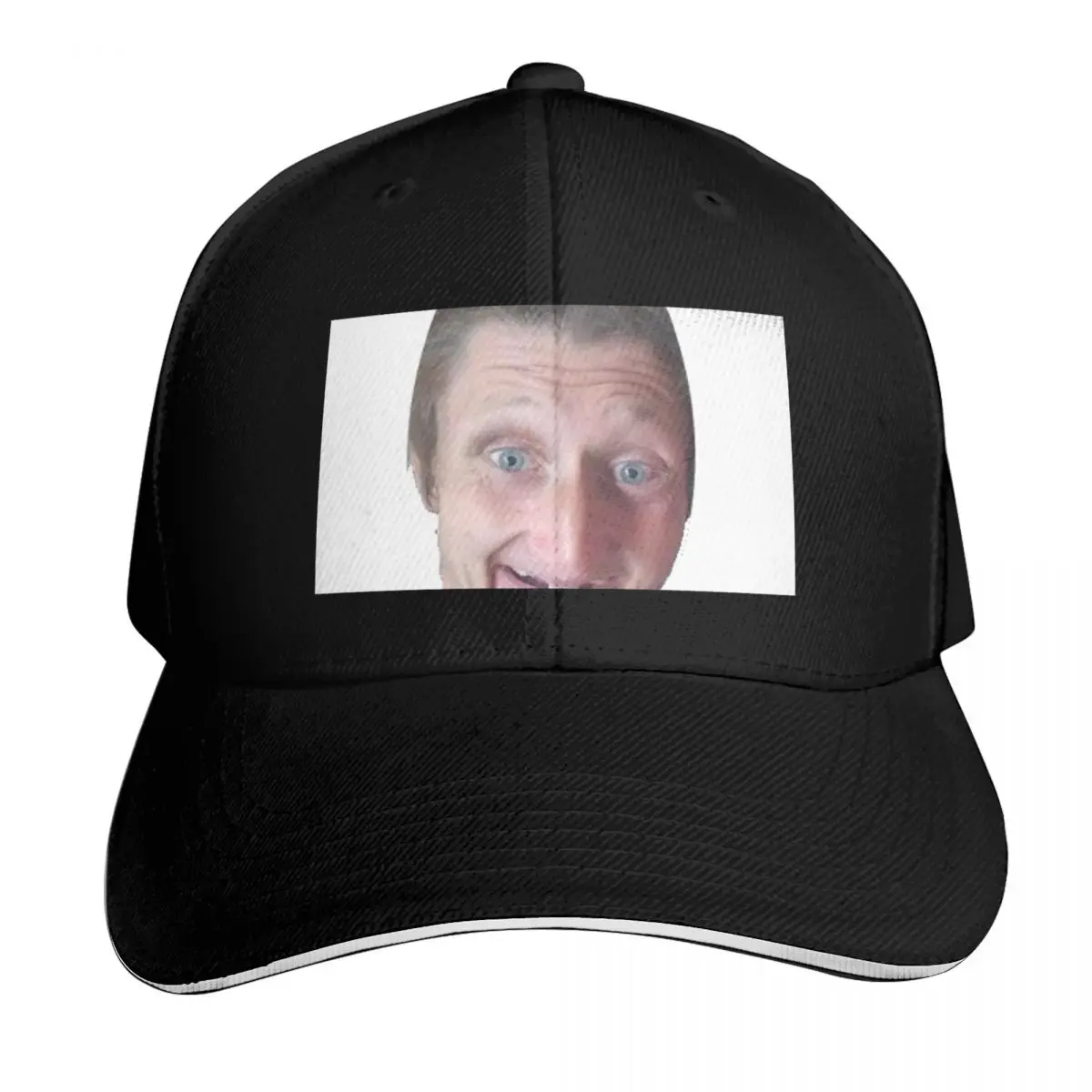 Daniel Larson Large Funny Picture Baseball Cap Six Panel Structured Crown Sun Protection UPF 50+ Breathable Mesh Back