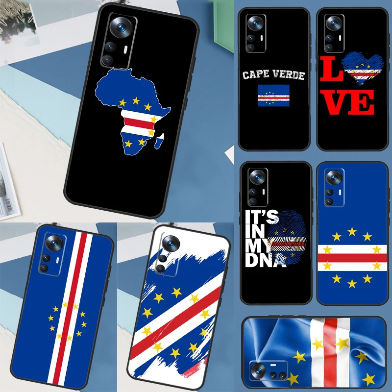 Cape Verde Flag Coat of Arms For Xiaomi 13 11T 12T Pro 12 Lite 12X Phone Case For POCO X3 X4 X5 F5 Pro F4 GT F3 M5s C40