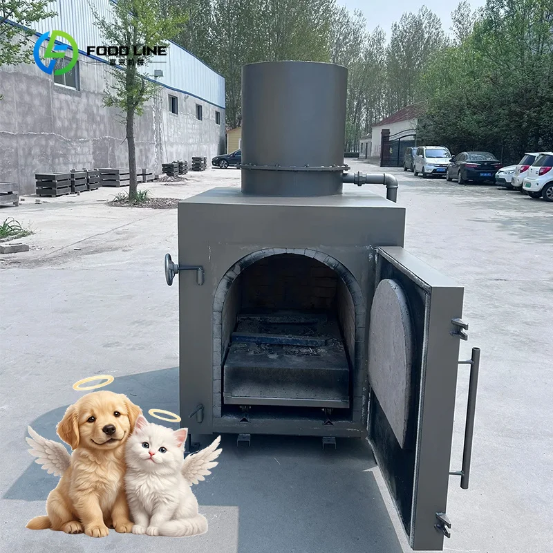 Customized Smokeless Motorized Steel Plate Chicken Dog Cat Livestock Poultry Pet Cremation Dead Animal Corpse Waste Incinerator