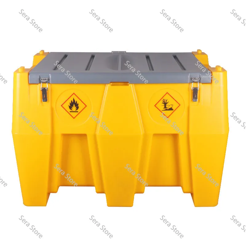 240L Plastic Custom Color Transport Mobile Dispenser Portable Diesel Tank with Pump for Truck Refueling