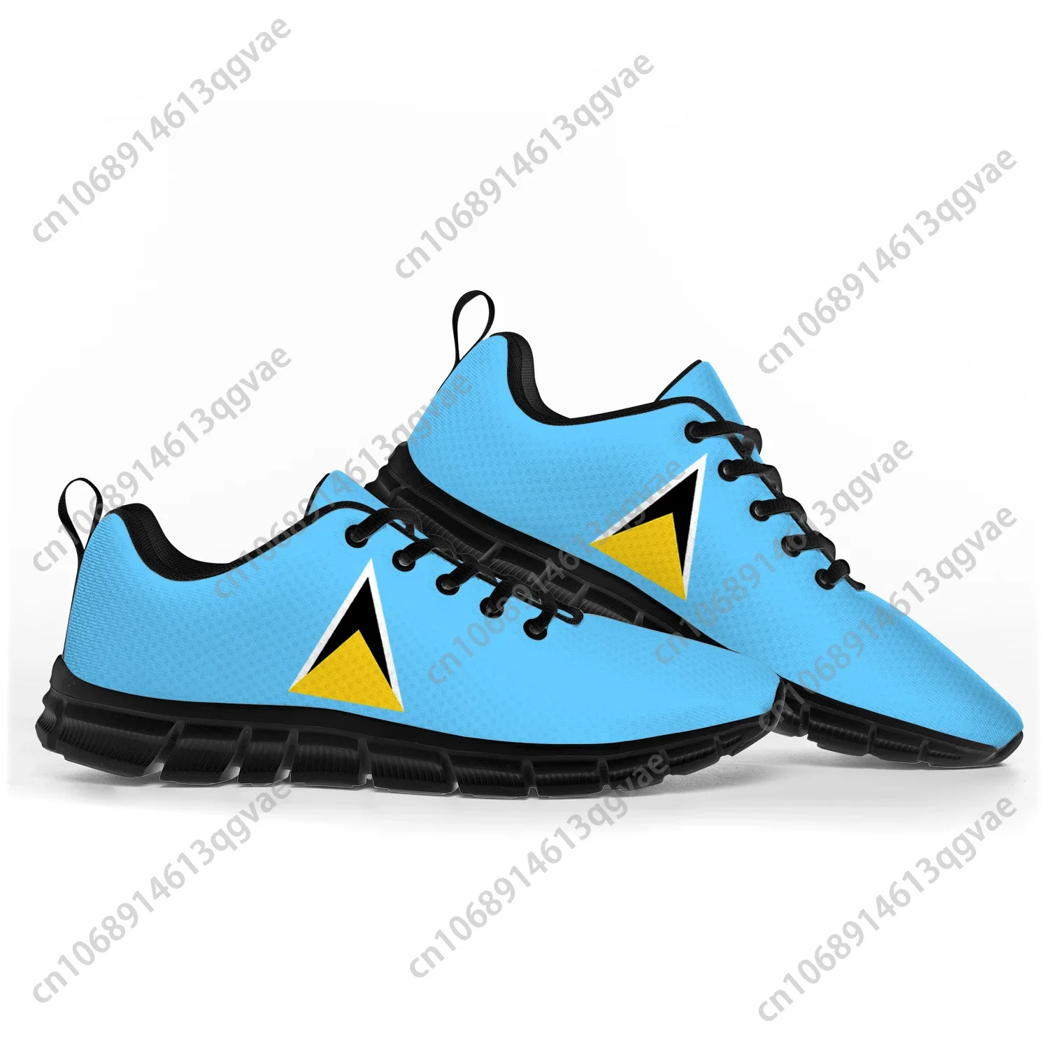 Saint Lucia Flag Sports Shoes Mens Womens Teenager Kids Children Sneakers Saint Lucia Casual Custom High Quality Couple Shoes