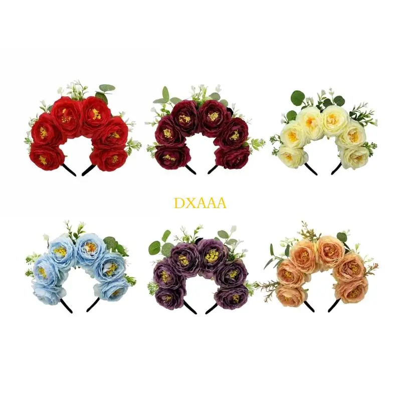 

DXAA безопасный нескользящий головной убор с цветком, прочно удерживающийся в волосах для активного использования, танцев или на