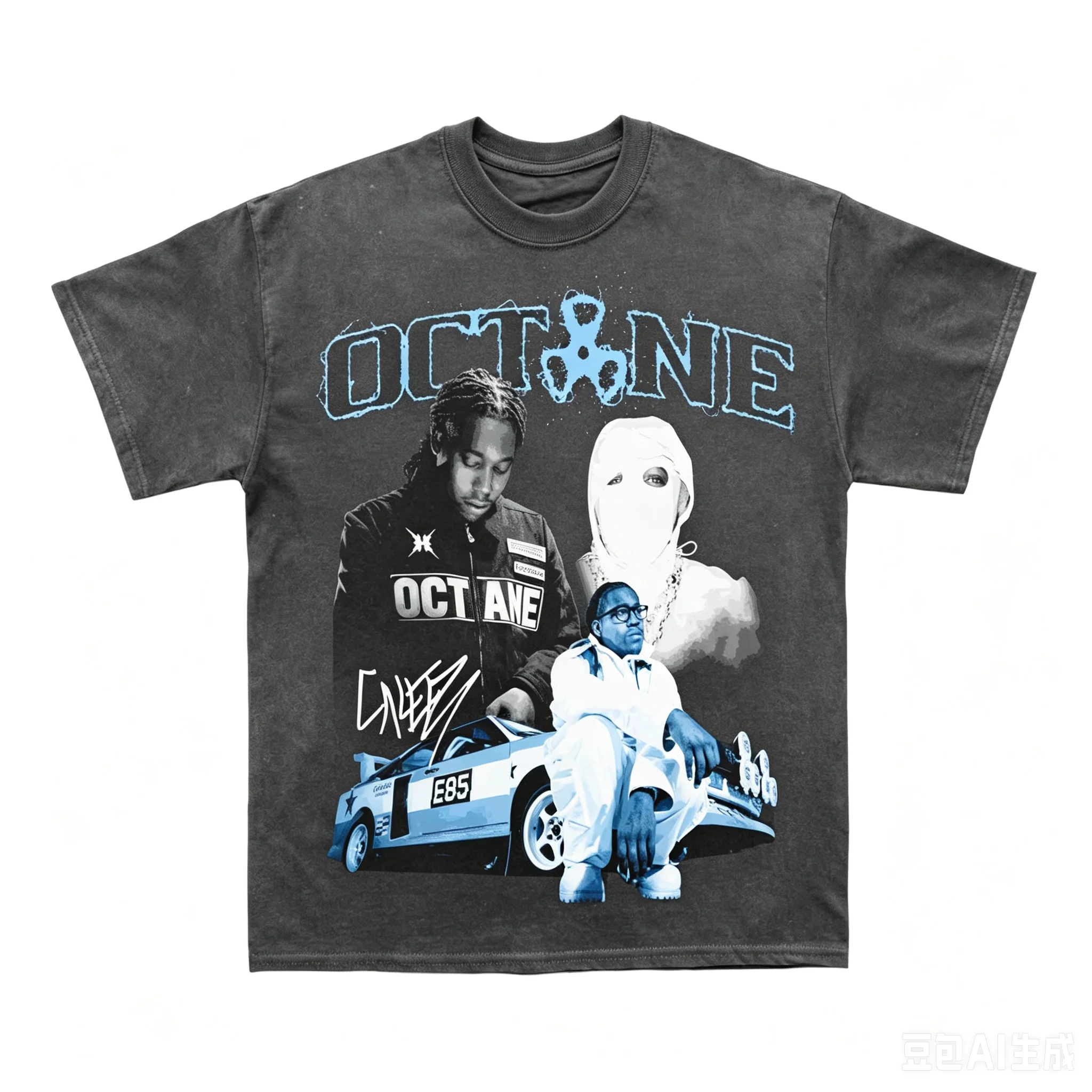 Don Toliver Octane Icon Graphic T Shirt Men Women Hip Hop Rapper Vintage Tee Unisex Streetwear Short Sleeve Tops