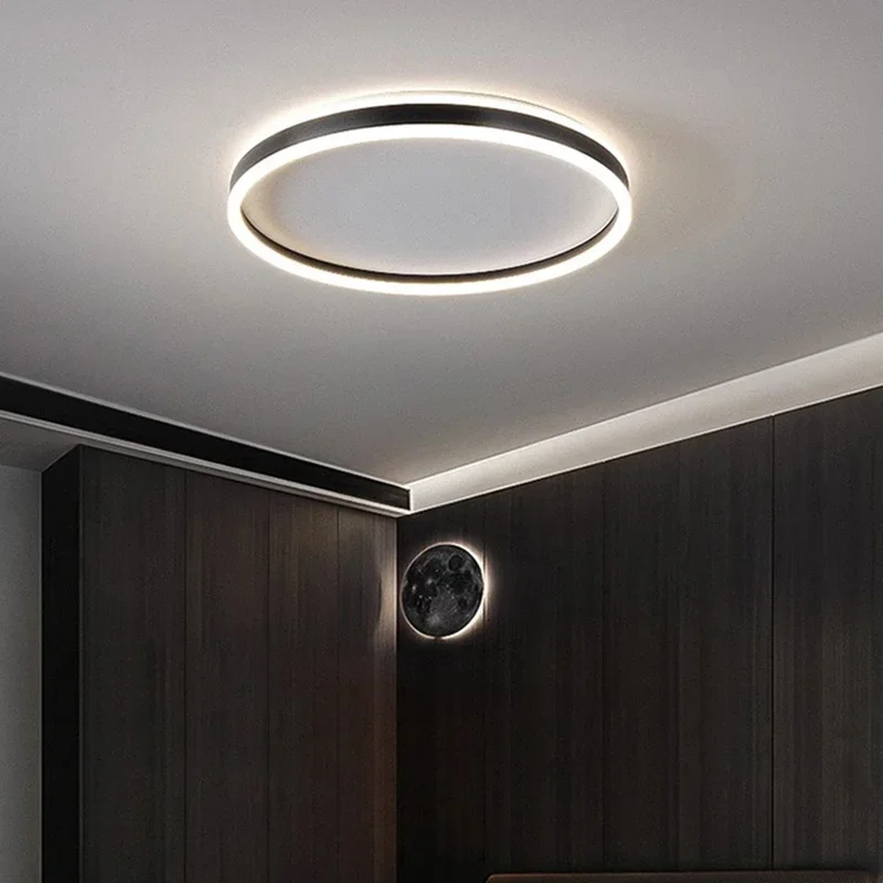 Nordic LED teto luzes para decoração de casa, lâmpada para salão e quarto, sala de estar, iluminação interior, novo