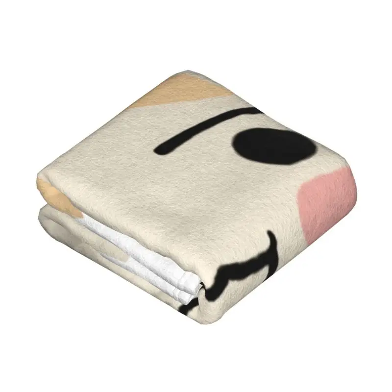 Custom 3D Printed Toro Inoue Cat Blankets Comfortable Soft Flannel Sprint Cartoon Animation Throw Blanket for Couch Car Bedroom