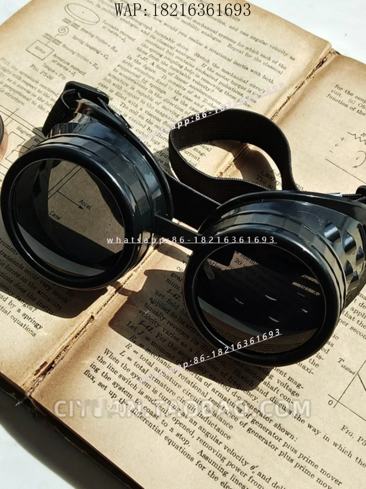 2026GOOD Cosplay Comic-Con Props Steam Glasses Sunglasses