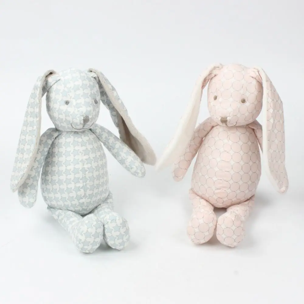 30cm Size Cartoon Rabbit Long Ears Nordic Style Soft Stuffed Animal Kawaii Soft Appease Sleeping Gifts