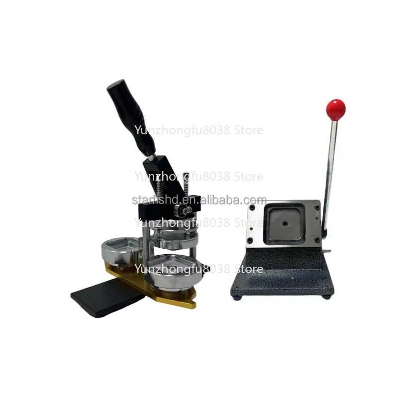 2 * 2 Inch 50 * 50mm Manual Refrigerator Magnet Maker, Square Badge Maker