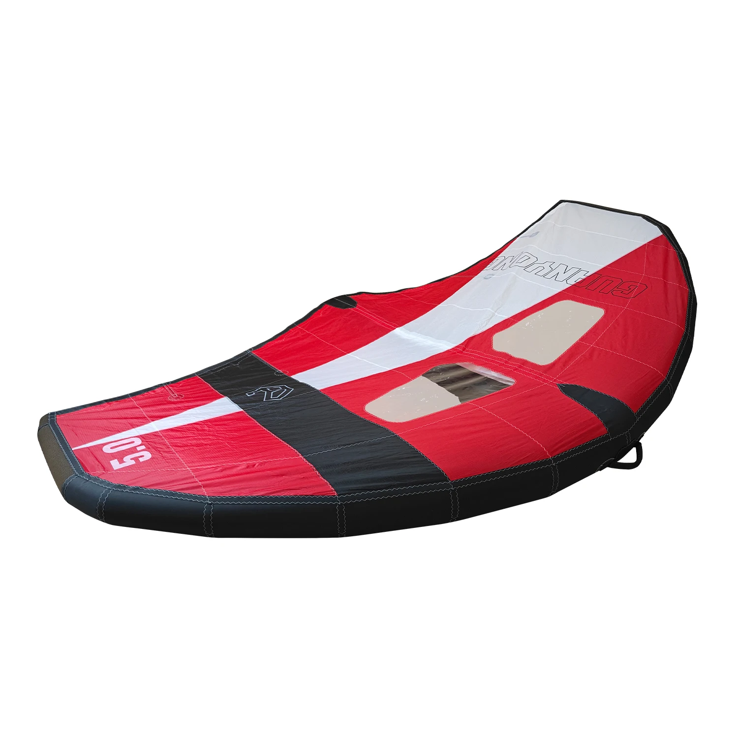 

GYBrand 2025 5M Wind Wing Waterfoil Boat Kite Надувная доска для серфинга Красный и белый 320x190 см с карбоновой ручкой Новый дизайн