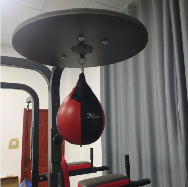 Multi-functional pull up arm training freestanding stand for boxing speed ball pear shape