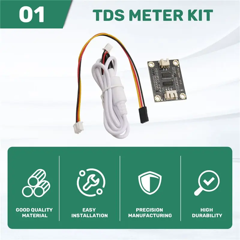 TDS Sensor Meter V1.0 Board Module Water Meter Filter Measuring Water Quality For Arduino UNO R3 TDS Meter view 6