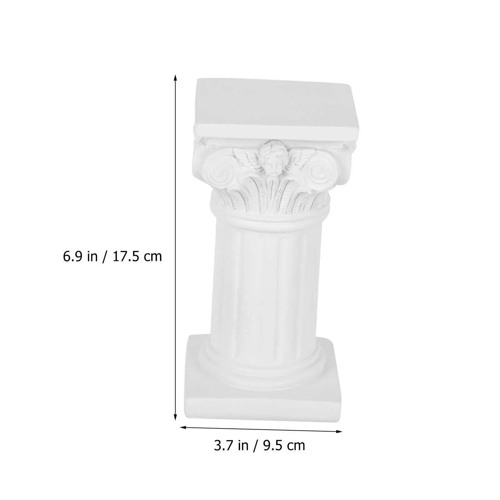 

Candleholders Roman Pillar Resin Candlestick Home Decorative Accessories Ornaments