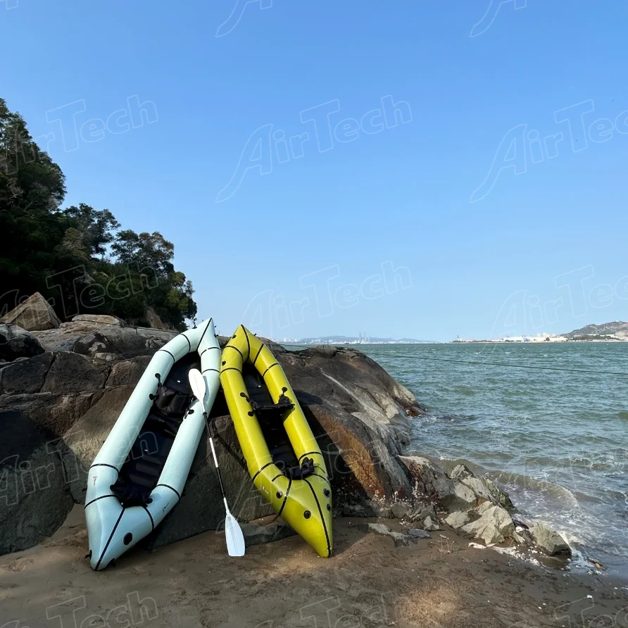Professional Frontier Manufacture Cheap TPU Packraft Kayak Inflatable Rafting Pack Raft Boat Packraft