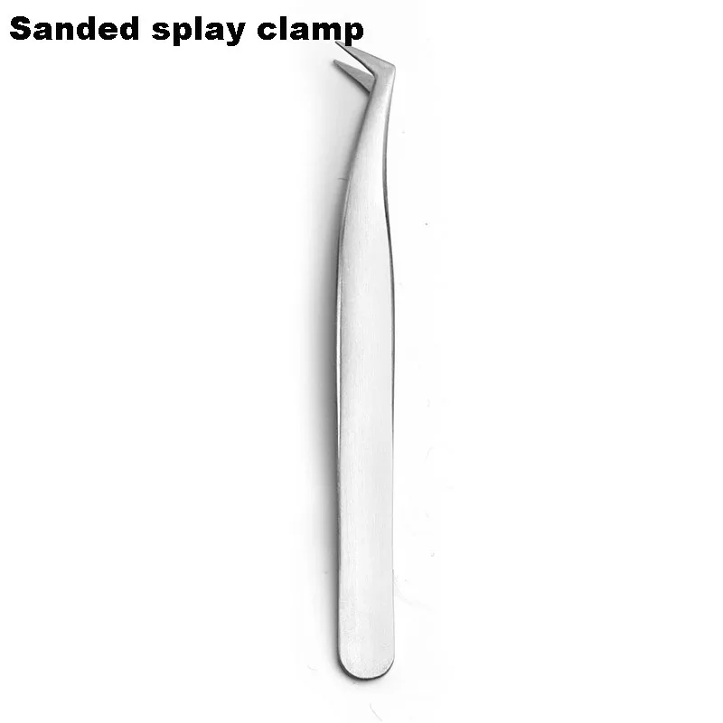 7-أحرف النسر منقار كليب ملاقط رمش وهمية عالية الدقة ملقط الجمال لصياغة رمش