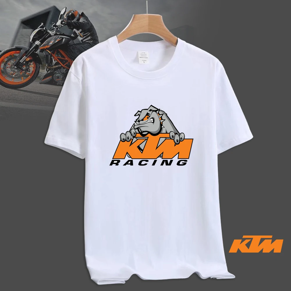 2024 New Sports Men\'s Short sleeved Motorcycle Racing KTM High quality Outdoor Bicycle Short sleeved KTM Clothing Men\'s