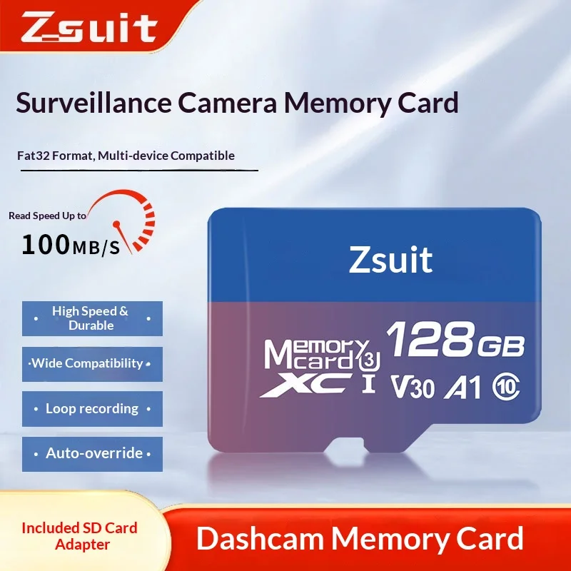 High-speed and Large-capacity Tf Memory Card, Special Card for Driving Recorder Monitoring, Camera, Mobile Phone