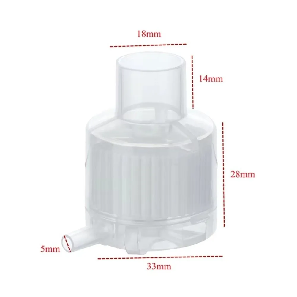 Disposable Heat Moisture Exchanger With Thin Filter Paper L/T Type HME Filter Sterilized Moisture Exchange Filter