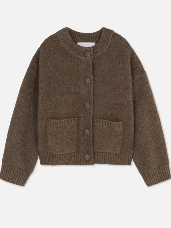 

Faionable Casual Knitted Sweater O-Ne Versatile Autumn Winter New Arrival Women's Clothing European Sle Long Sve Car...