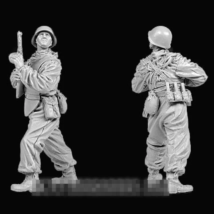 Figura de resina fundida a escala 1/35, modelo de comando de élite soviética, grupo de 5 personas sin pintar, envío gratis