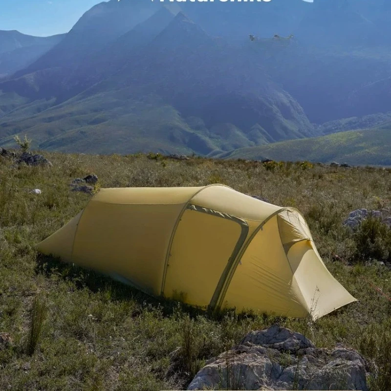 Hiking tunnel tents, lightweight outdoor camping, overnight shelters