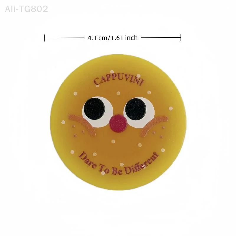 Cappuvini 1 szt. Trójwarstwowa aksamitna pomadka w piance, matowa, długotrwała, nie wywołująca wysuszenia, uroczy wzór hamburgera, kompaktowa, przenośna pomadka.