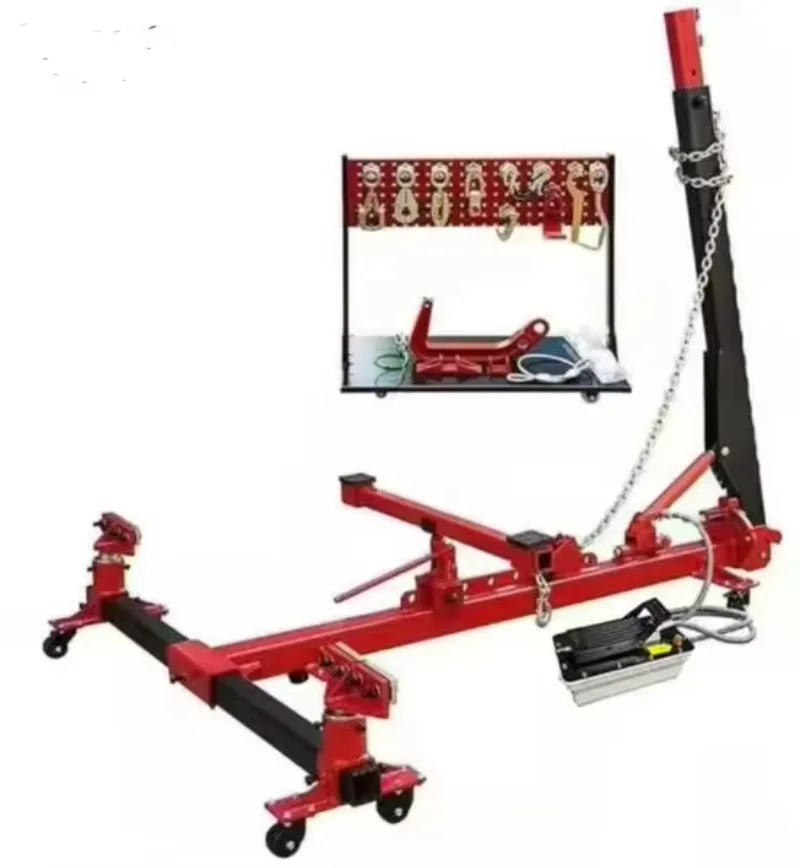 Manganese steel whole plate automobile body repair calibration instrument beam lifting frame machine automobile body repair