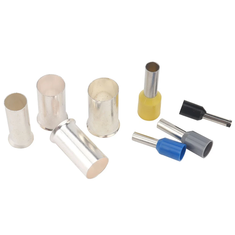 

390 шт. AWG (2 4, 6, 8, 10, 12, 14, 16) комплекты наконечников для проводов, обжимные клеммы, соединительные втулки, инструмент для обжима