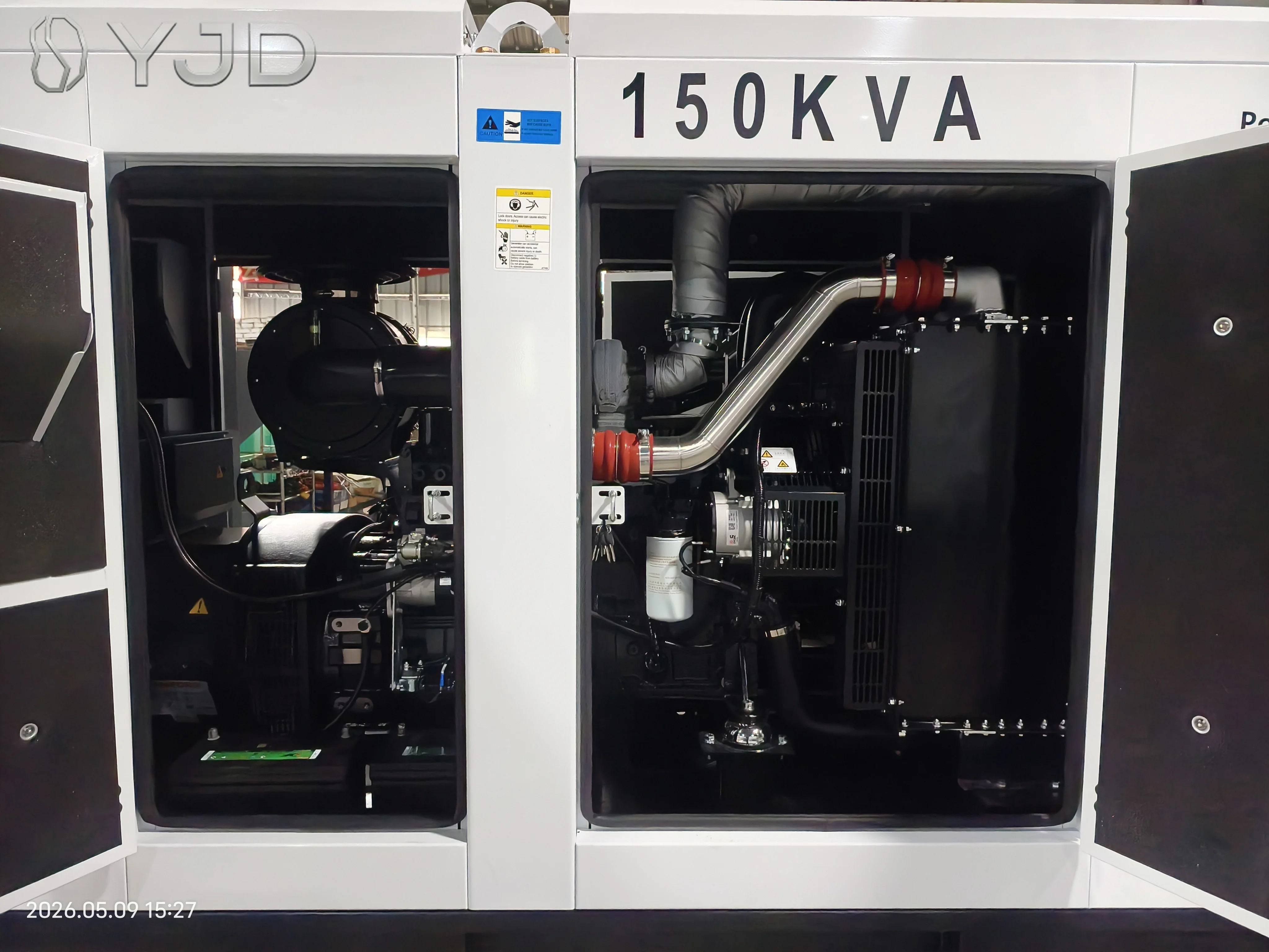 Immediate Delivery 120KW 150KVA Commins Generator 6BTAA Series 200kva 250kva 300kva Soundproof Genset 100% Copper in Guangzhou