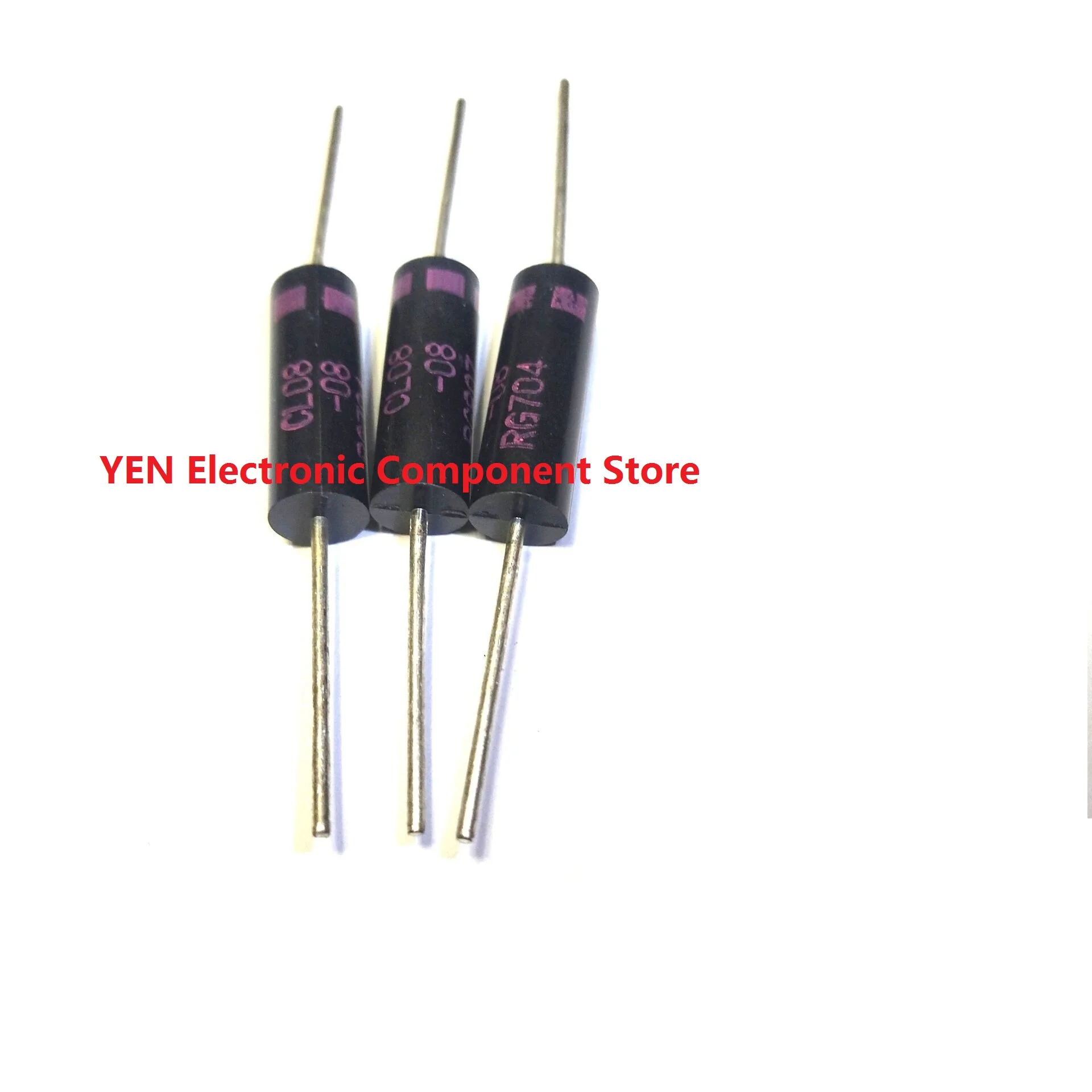 2PCS Brand New Original CL08-08T 8000V 350MA High Voltage Rectifier for Microwave Oven 7.5X22mm High Voltage Diode  HV Rectifier