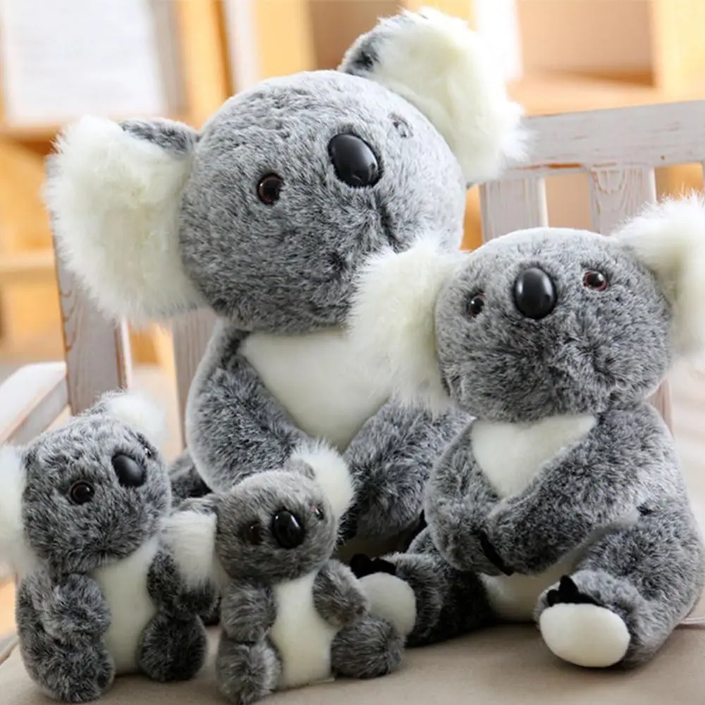 Soft Koaly Plush Toy Emotional Support Mimics Natural Movement Stuffed Toys Cute Plush Pillow for Friend Birthday Gift