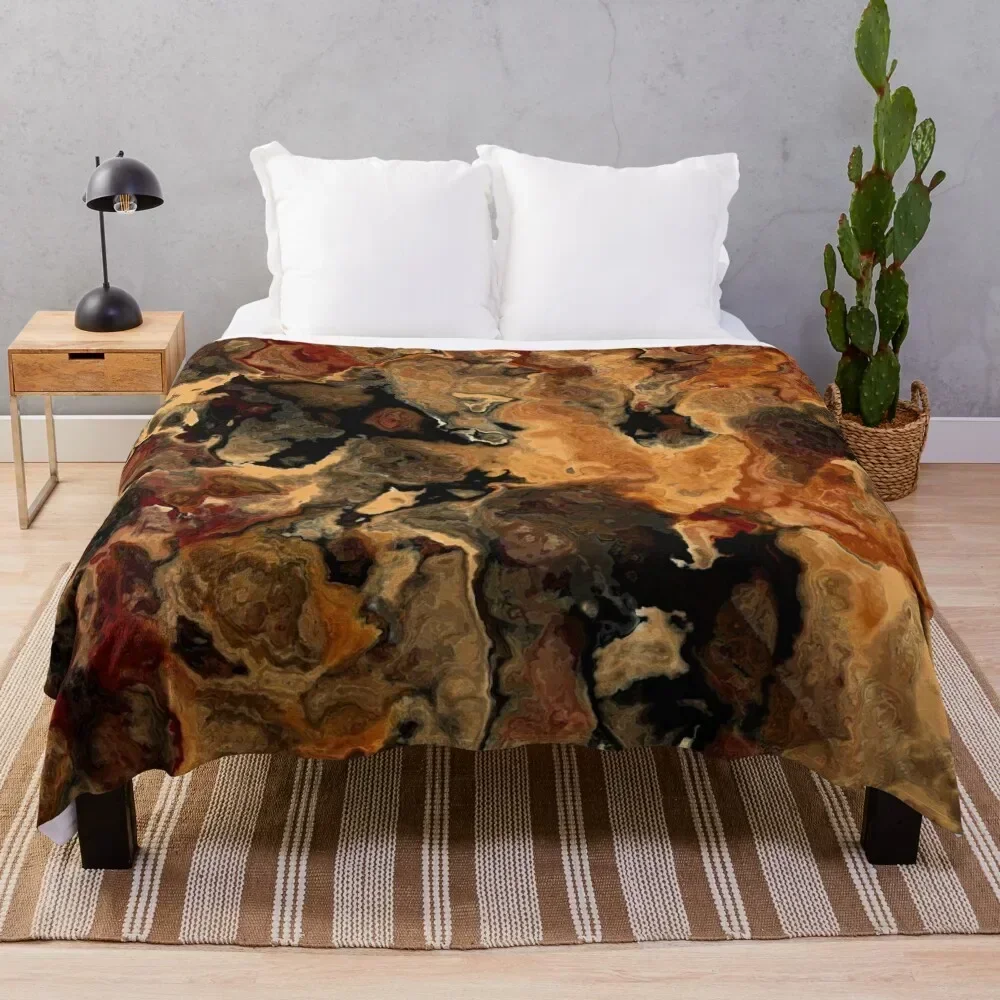 

Red Black and Rust Throw Blanket Blankets For Sofas wednesday Beach manga Blankets