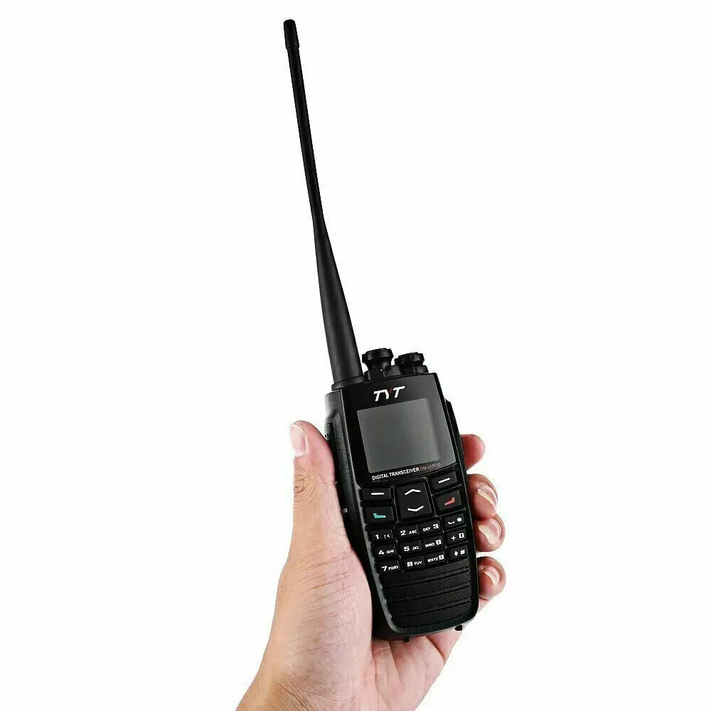 TYT DM-UVF10 Digital Walkie Talkie DTMF DPMR Dual Band Radio Ham Transceiver 5W 256CH Scrambler Portable Two Way Radio