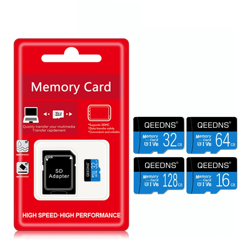 High Speed Memory Card 512GB 256GB 128GB Class 10 Micro TF SD Card 64GB 32GB 16GB 8GB TF Card For Nintendo Switch Free Adapter