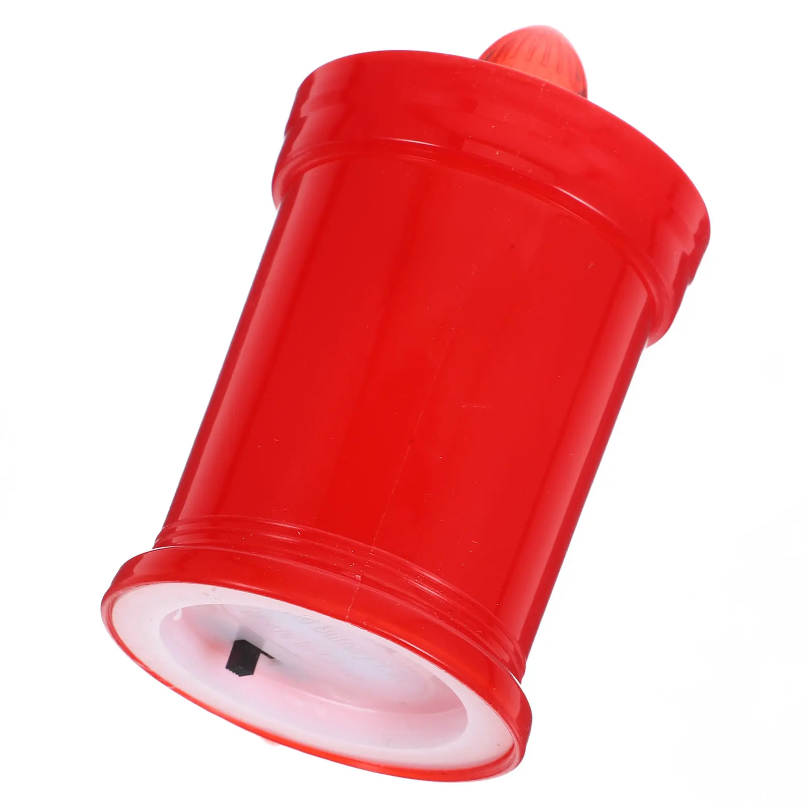 LED Electronic White Cylindrical Shell Outdoor Garden Lamp Church Cross Flickering Eternal Lamp Memorial Light