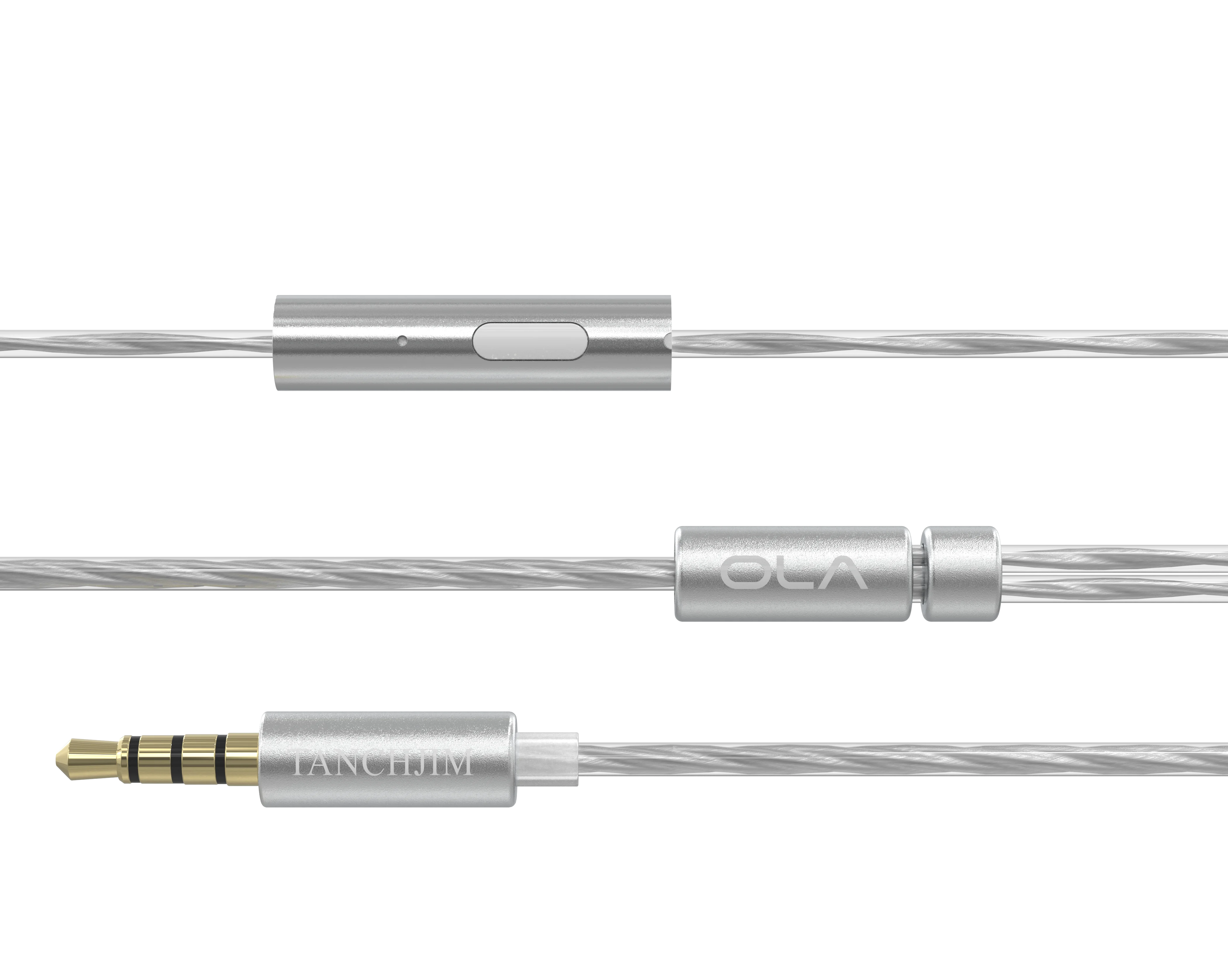 Tanchjim OLA IEM HIFI Dynamic Monitor In-Ear Earphones DMT4 Architecture Game Sports Headphones with Detachable Cable 2pin 0.78