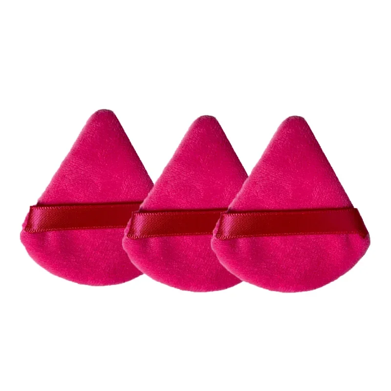 الجملة 3PCS بودرة الوجه نفخة مسحوق ماكياج الوجه ماكياج قابل للغسل نفخة المخملية الإسفنج لينة القطن مستحضرات التجميل نفخة أدوات