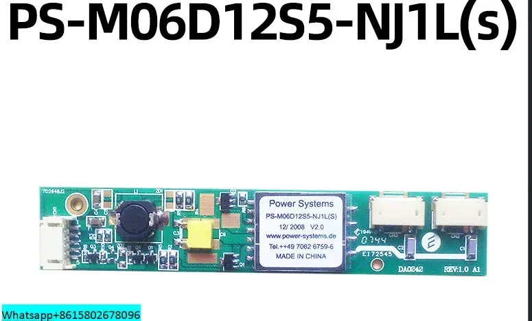 For PS-M06D12S5-NJ1L(s) PS-M06D12S5-NJ1L High Pressure Power Board LCD Backlight Power inverter