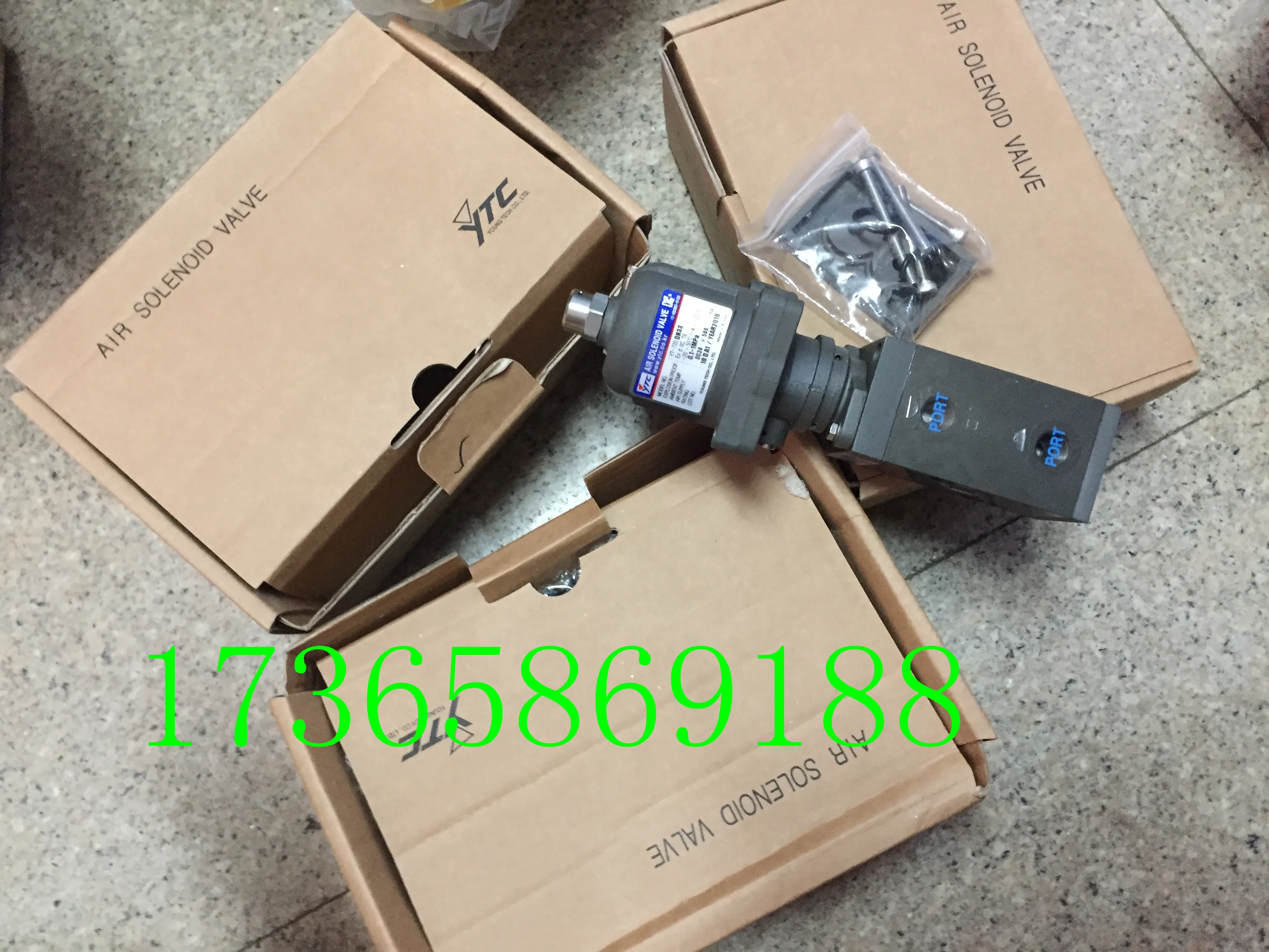 Genuine Korean YTC Yongtai Solenoid Valve YT-720DN33 YT-720S YT-700SN32YT-720DP13