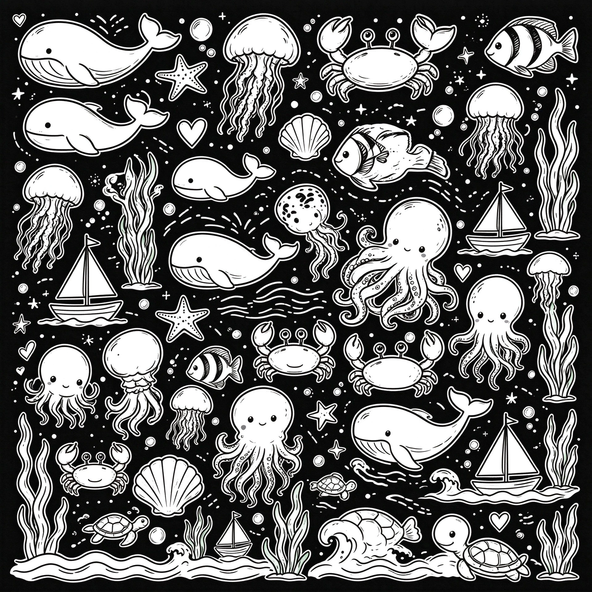 Prehistoric Dino Doodle Coloring Throw Blanket Black White Dinosaur Fossil Book Footprint Leaf Pattern DIY blanket Washable