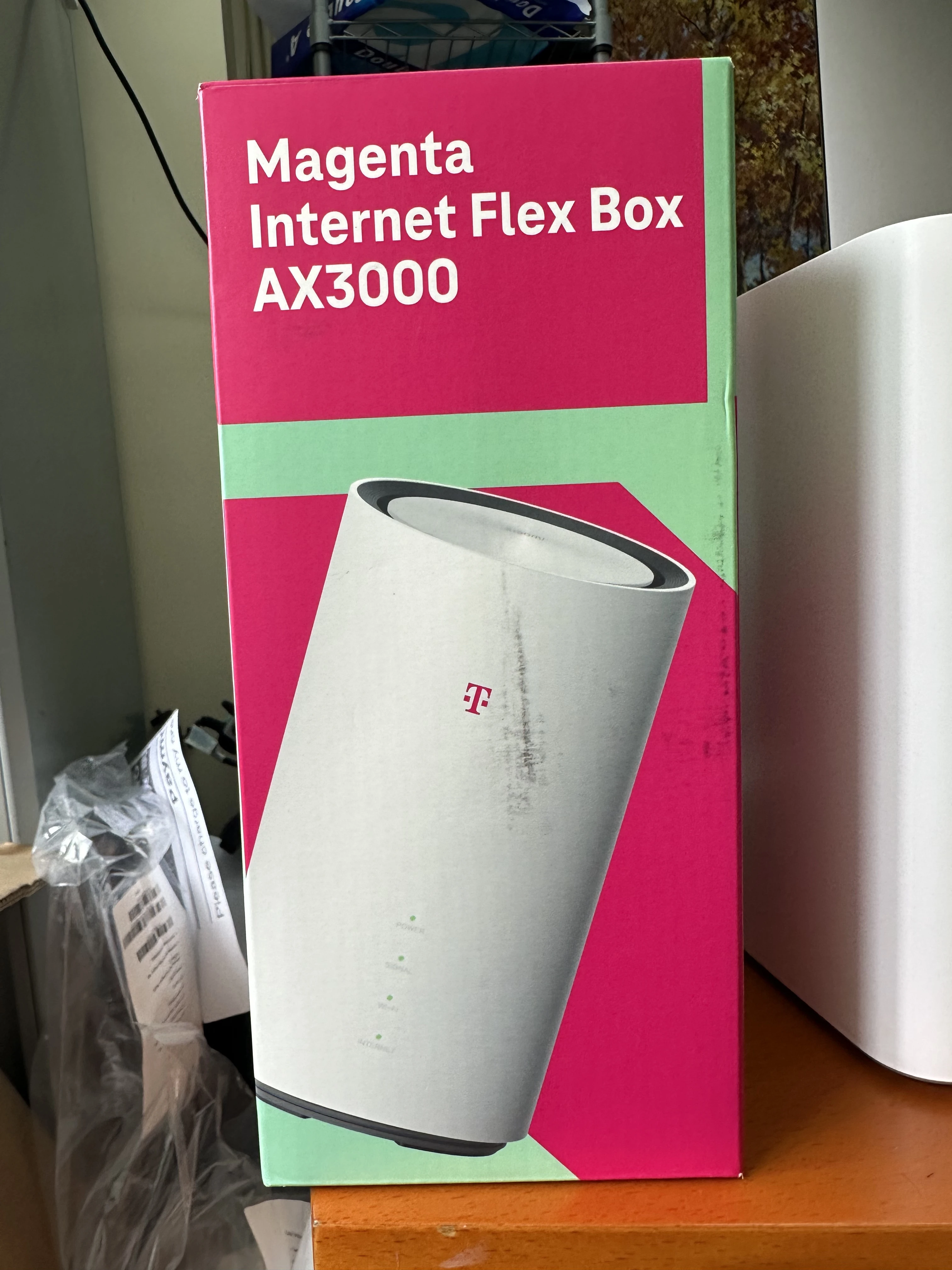 Imagem -03 - Zearts-xiaomi 4g Cpe Ax3000 Cat12 Magenta Internet Flex Box Ax3000 Cb0501 Desbloqueado 98 a 99 Novo