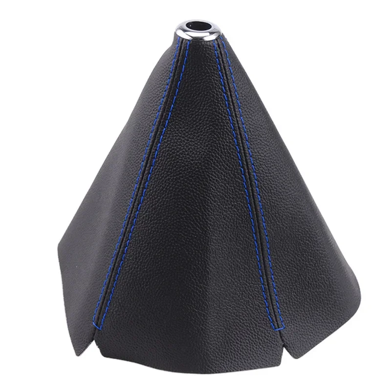 

TIYPEOR Car Dust Cover Black PVC Material with Embroidered Wiring For Car Racing Shifter