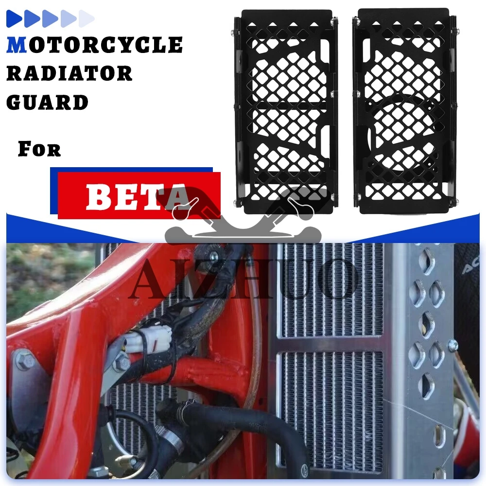

FOR BETA RR Racing Model 125 200 250 300 350 390 430 480 2020-2023 Motorcycle Radiator Grille Guard Protector Oil Cooler Cover