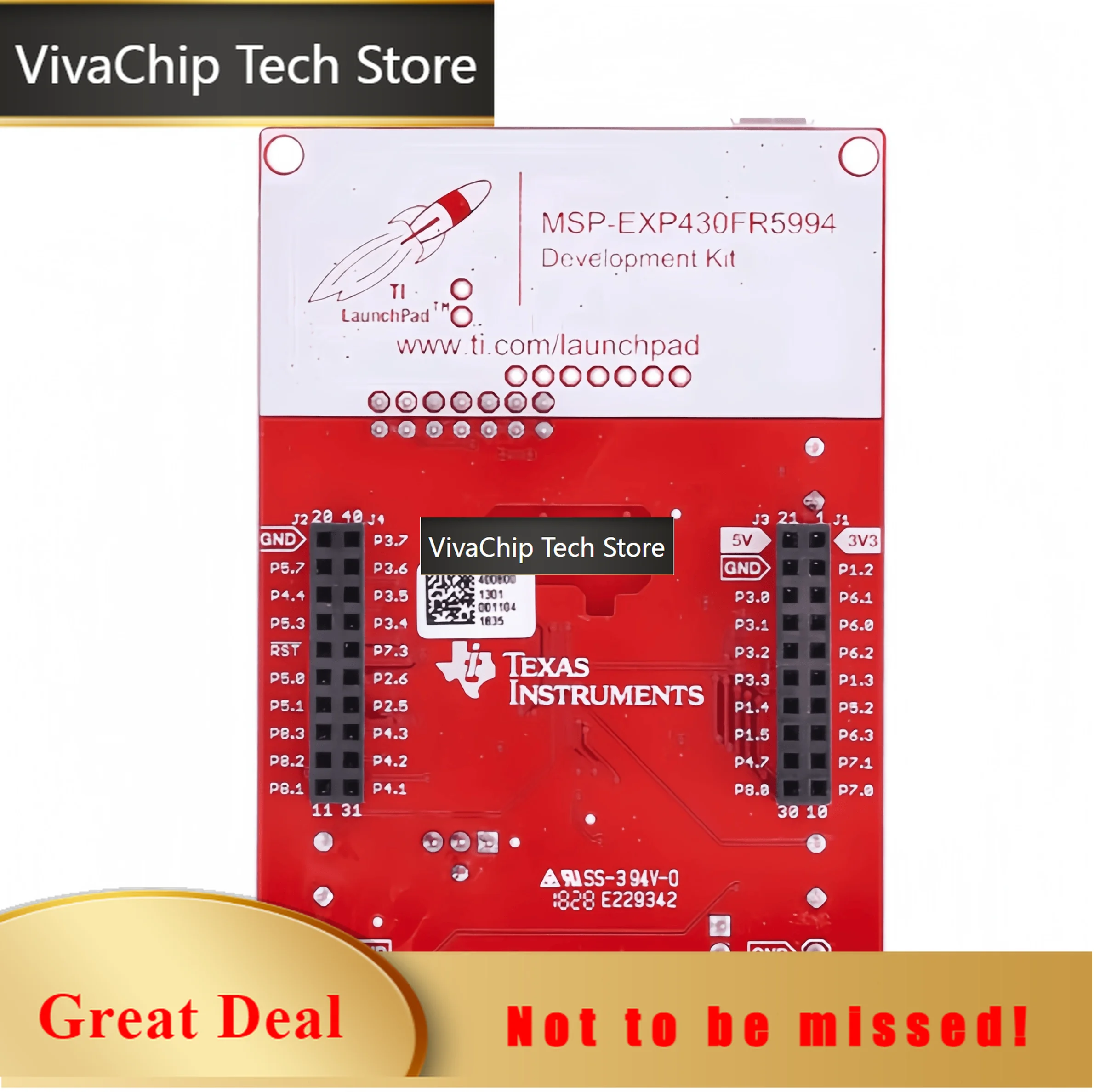 VivaChip TechMSP-EXP430FR5994 MSP430FR5994 LaunchPad Development Kit Development Board