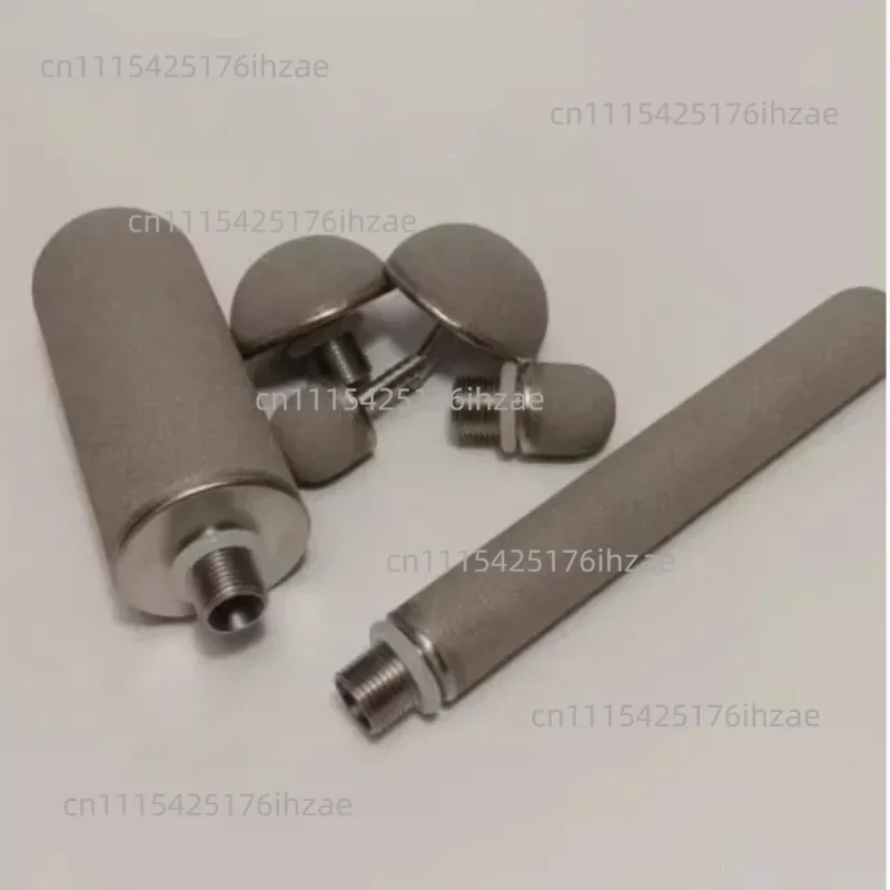 1pcs Titanium Alloy Ozone Diffuser dia30/60mm L30/50100/300mm for Ozone Hydrogen Sewage Treatment Diffuser Aeration Head