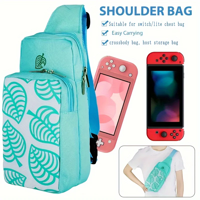 

Симпатичная дорожная сумка для Switch/OLED/Lite, аксессуары для игр Animal Crossing, консоль и зарядное устройство для док-станции