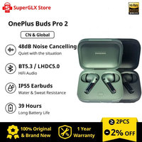 OnePlus Buds Pro 2 TWS Smart ANC EarBuds LHDC Dynaudio Wireless Charging Bluetooth Earphones Dual Dynamic 3mic Sports Headset