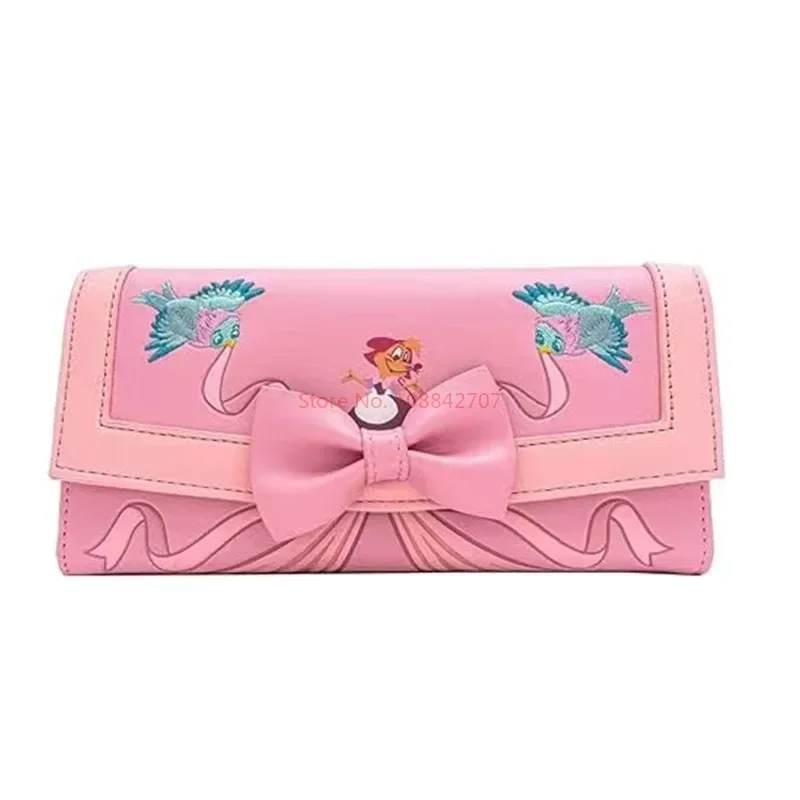 In Stock Loungefly Purse Cute Cartoon Ladies Purse Card Bag Disney Scrooge Cinderella Loki Purse Mini Handy Bag Girl Gift