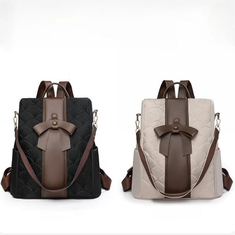 حقيبة ظهر نسائية عصرية بفيونكة على شكل فراشة حقائب مدرسية ذات سعة كبيرة حقيبة مصممة حقائب من الدرجة للفتيات حقيبة مصممة Mochila Рюjukzak