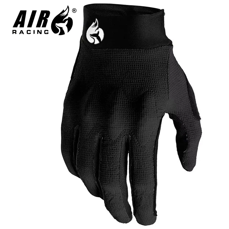 ถุงมือจักรยานเสือภูเขาแบบทัชสกรีนถุงมือรถจักรยานยนต์3สีถุงมือกันลื่น2023สำหรับผู้ชาย