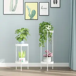 Nordic Light Luxury Living Room Floor Type Flower Rack Plantas Accesorios Balcony Decoration Plant Pot Flower Pot Stand